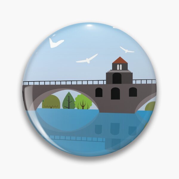 Item preview, Bridge over the river designed and sold by Design4uStudio.