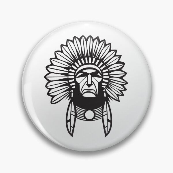 Item preview,  American Indian Portrait, Native Indian designed and sold by 361office.