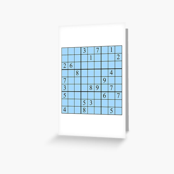 sudoku nederland greeting card by samboid redbubble