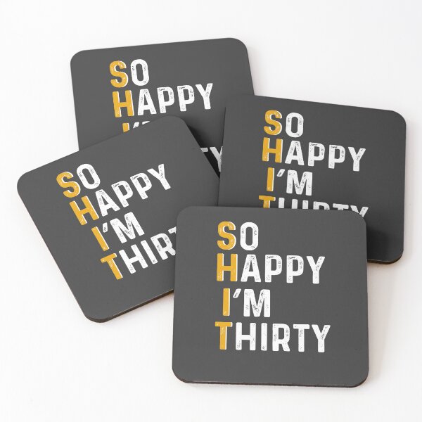 Item preview, so happy im thirty  designed and sold by champagnemoment.