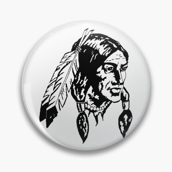 Item preview,  American Indian Portrait, Native Indian designed and sold by 361office.