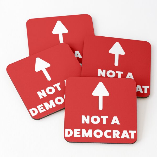 Item preview, Not a Democrat - Anti Woke - Funny Conservative  designed and sold by WeAreRightStore.