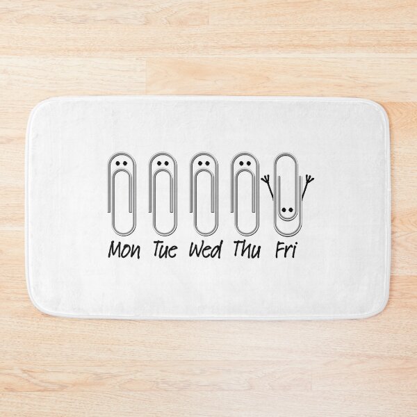 Item preview, Paperclips TGIF Thank God it's friday then meme designed and sold by LaundryFactory.