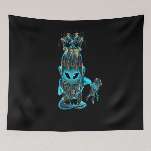 Item preview, Alien babygirl and doll  designed and sold by RGiadaArtShop.