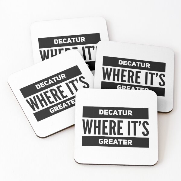Item preview, Decatur Where It's Greater design 4; Decatur Alabama designed and sold by Kyle Root.