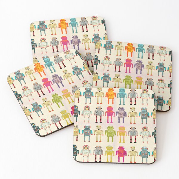 Item preview, Robots in a Pattern designed and sold by ScienceSource.