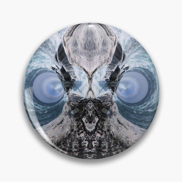 Item preview, 'The Eyes of Poseidon'-Aqua Blue Ocean Vortex Distortion V2 by The Raumier designed and sold by N-W-T-S-I-O.