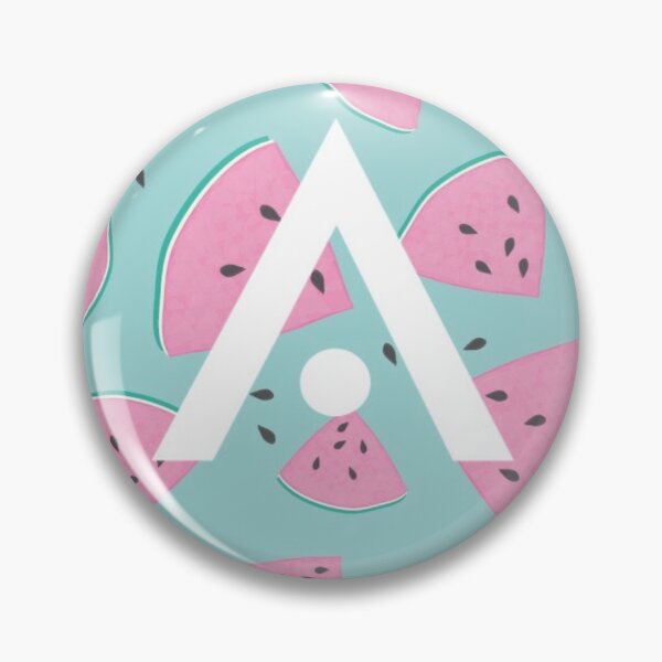 Item preview, Blue Summer Watermelon Aveda Logo designed and sold by Dalaura.