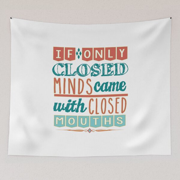 Item preview, Closed minds designed and sold by BooPooBeeDooArt.