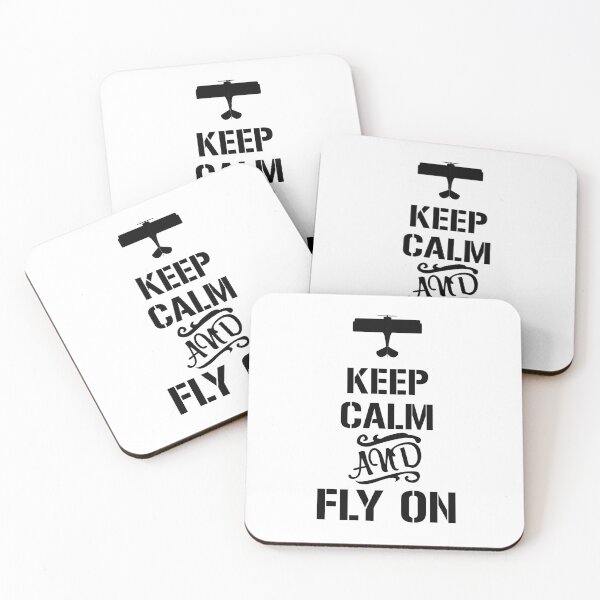 Item preview, Keep calm and fly on design designed and sold by avionbubble.