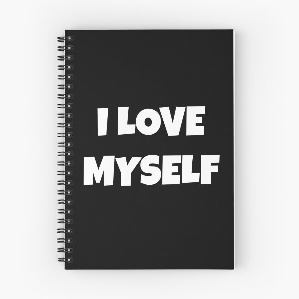 Item preview, I Love Myself So Much , Minimalistic White Quote designed and sold by Barolina.