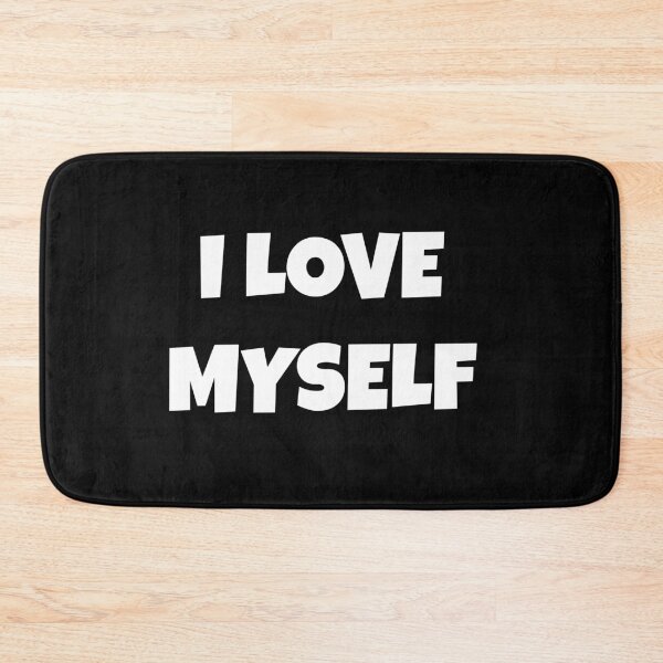 Item preview, I Love Myself So Much , Minimalistic White Quote designed and sold by Barolina.