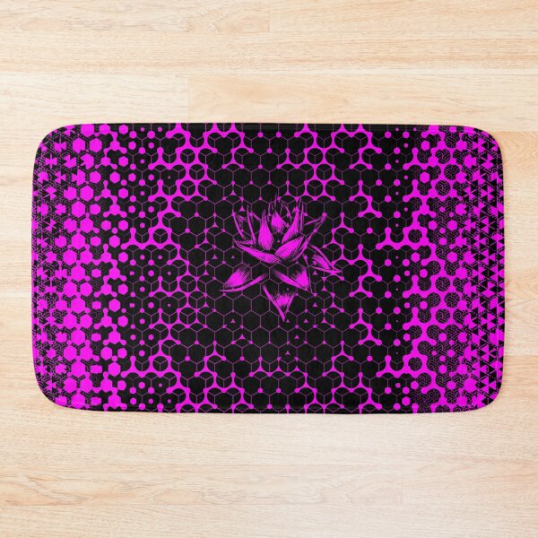 Item preview, Lotus Pink Grid designed and sold by fakeface.