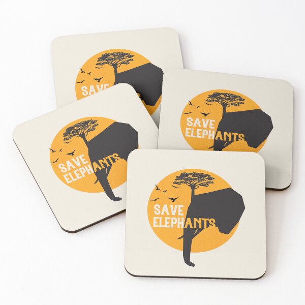 Item preview, save the elephants-elephants conservation designed and sold by foreco design.