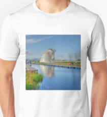 The Kelpies, Helix Park, Scotland Slim Fit T-Shirt