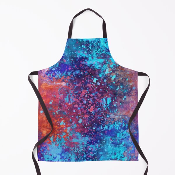 Item preview, Abstract multicolored watercolor splashes designed and sold by Fishik.