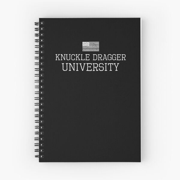 Item preview, Knuckle Dragger University - white designed and sold by David Manzer.