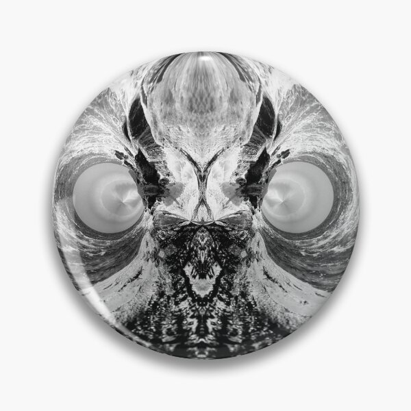 Item preview,  'Eyes of Poseidon' Ocean Black and White Vortex Distortion V2 by The Raumier designed and sold by N-W-T-S-I-O.