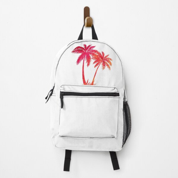 Item preview, Pink and Orange Sunset Palm Tree  designed and sold by Dalaura.