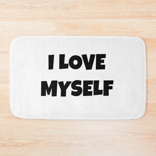 Item preview, I Love Myself So Much , Minimalistic Black Quote designed and sold by Barolina.
