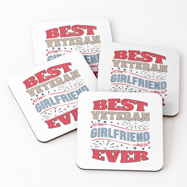 Item preview, Best Veteran Girlfriend Ever  - navy army marine quotes designed and sold by DebbisPalette.
