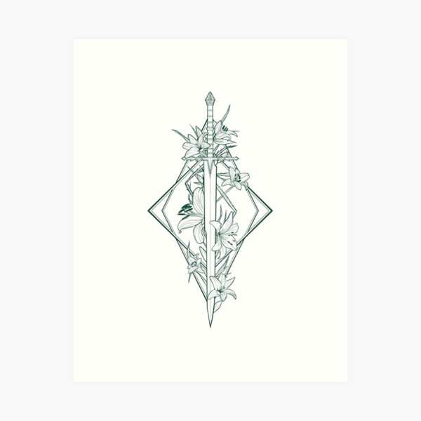 Minimalist The Lord of the Rings tattoo: The