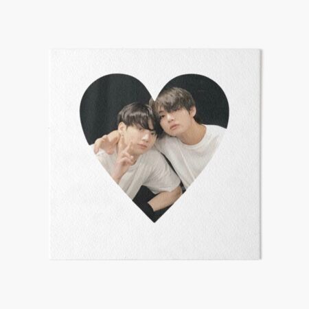 bts cute heart taekook taehyung jungkook
