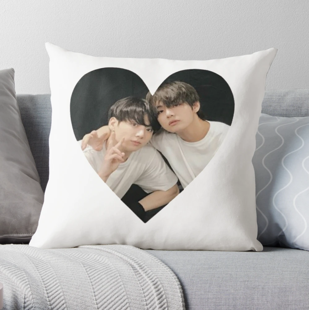 BTS KPOP 0T7 DESIGN Throw Pillow for Sale by Purplee7