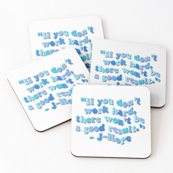 Item preview, J-Hope Quote designed and sold by lilystickers65.
