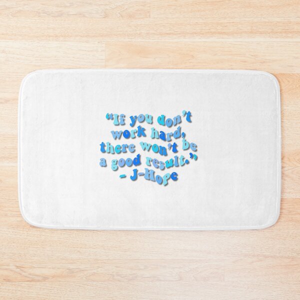Item preview, J-Hope Quote designed and sold by lilystickers65.