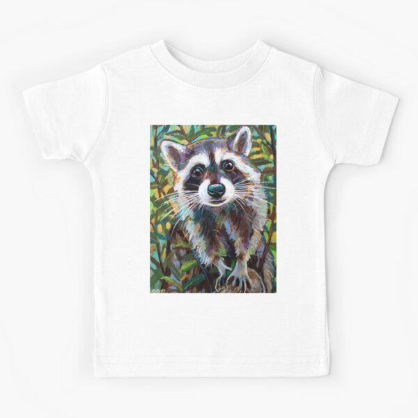 BACKYARD ANIMALS--Squirrel Bunny Turtle Deer Raccoon Science Nature Kids T Shirt 