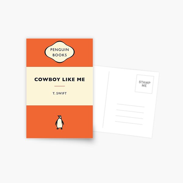 cowboy-like-me-orange-book-cover-postcard-for-sale-by-dontwannadance