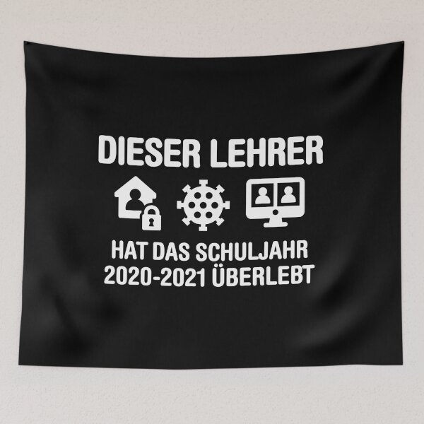 Item preview, Dieser Lehrer hat das Schuljahr 2020 2021 überlebt designed and sold by LaundryFactory.
