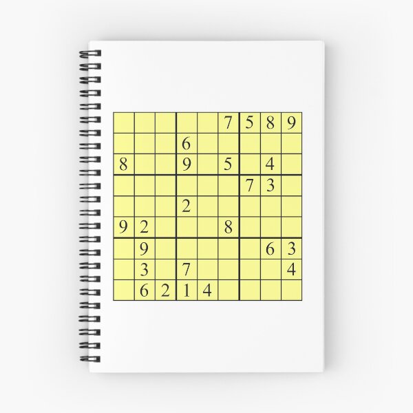 Item preview, Sudoku (yellow) designed and sold by Samboid.