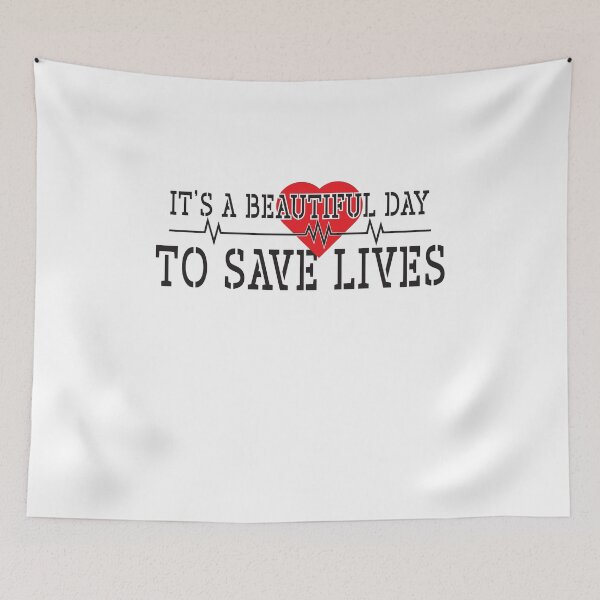 Item preview, It's A Beautiful Day To Save Lives , Grey's Anatomy Shirt Meredith Grey, Grey Sloan Memorial Hospital T-Shirt, Grey's Anatomy designed and sold by plussorn.