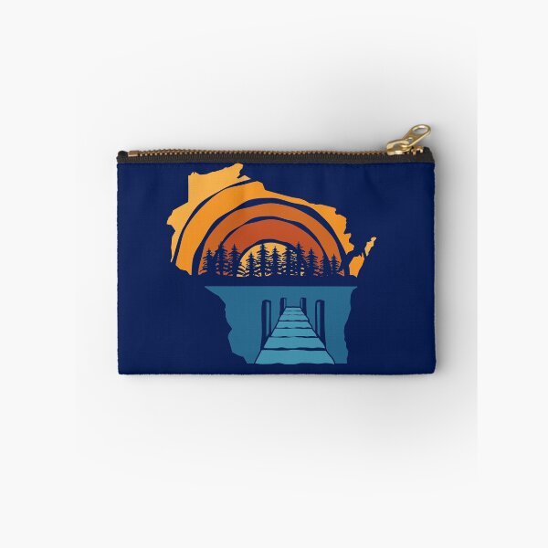 Item preview, Wisconsin Sunset Rough Pier View Pine designed and sold by gstrehlow2011.