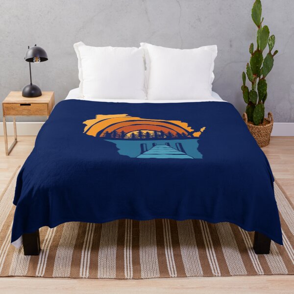 Item preview, Wisconsin Sunset Rough Pier View Pine designed and sold by gstrehlow2011.