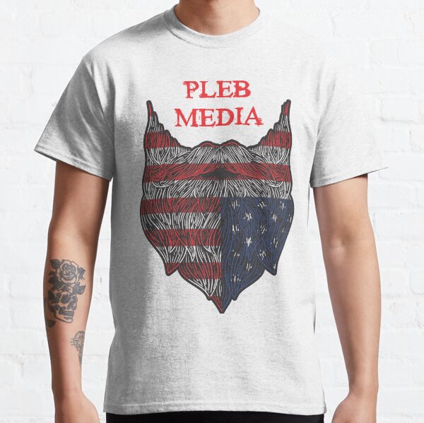 Pleb Media Beard Classic T-Shirt