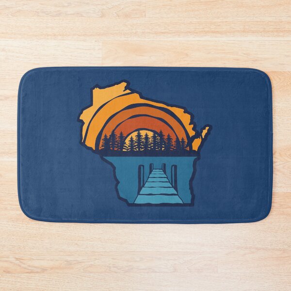 Item preview, Wisconsin Sunset Rough Pier View Too Pine designed and sold by gstrehlow2011.