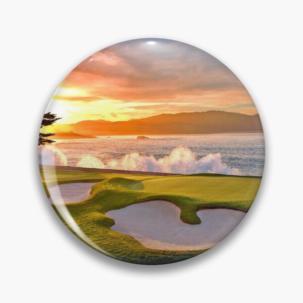 Item preview, 18TH HOLE AT PEBBLE BEACH designed and sold by Terry Huey.