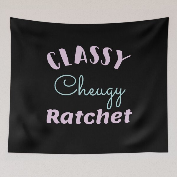Item preview, Untrendy Classy Cheugy Ratchet Pastel design designed and sold by JellyAF.
