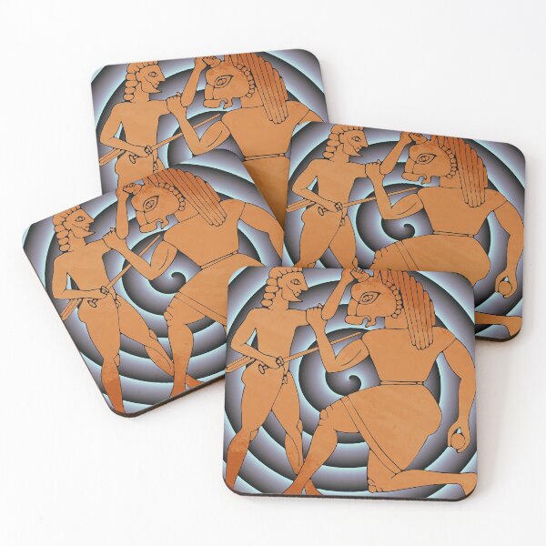 Item preview, Theseus slays the Minotaur designed and sold by frederic Lecut.
