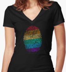 Identity Women's Fitted V-Neck T-Shirt