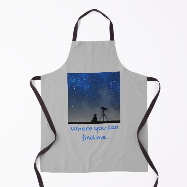 Item preview, Where You Can Find Me Telescope Night Sky designed and sold by AstroWitster.