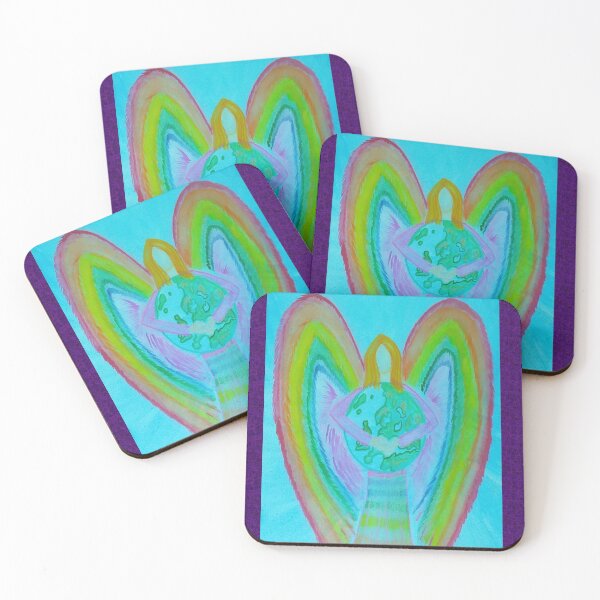 Item preview, Rainbow Angel embracing the world 2 designed and sold by ShazMarie-TM.