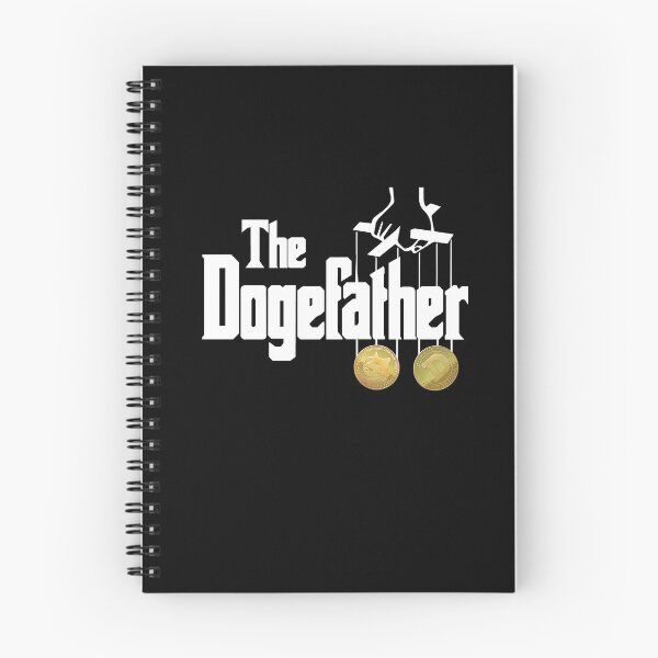 Item preview, The Dogefather Funny Pun Cryptocurrency Dogecoin Meme designed and sold by Dressed For  Duty.
