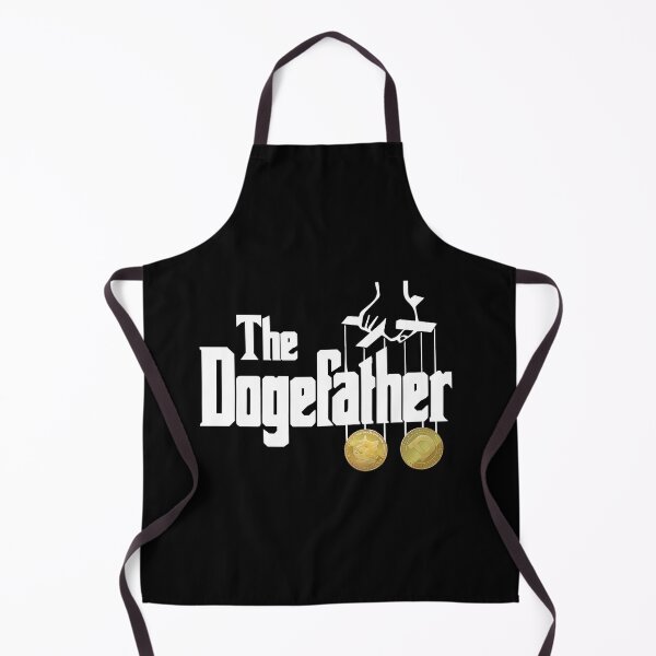 Item preview, The Dogefather Funny Pun Cryptocurrency Dogecoin Meme designed and sold by Dressed For Duty.