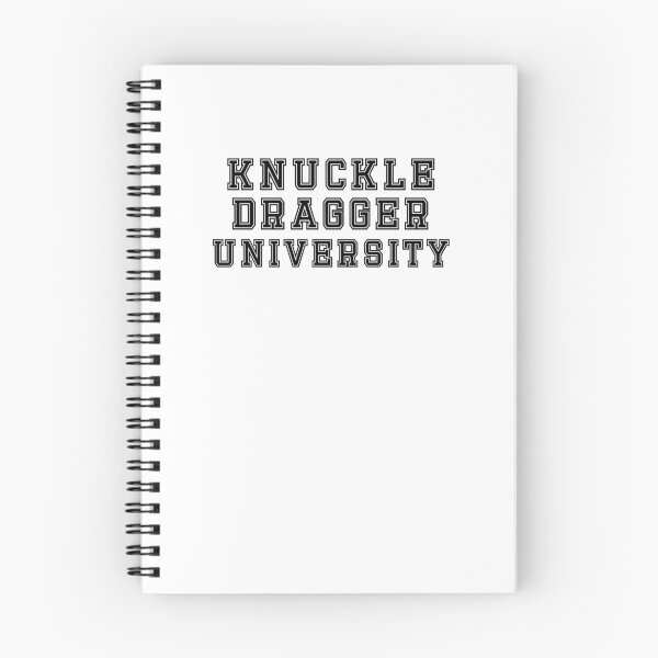 Item preview, Knuckle Dragger University - black designed and sold by David Manzer.