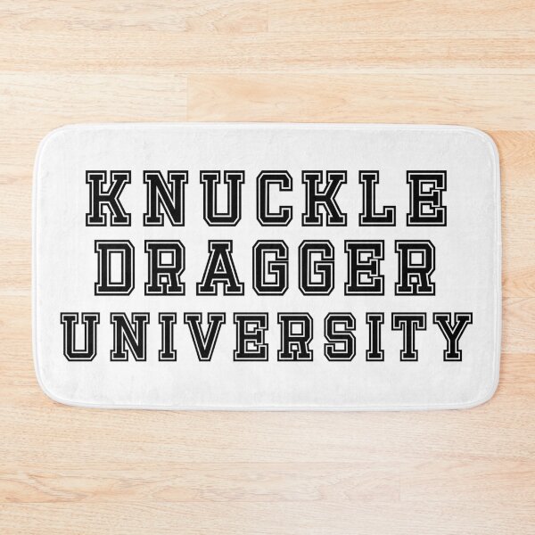 Item preview, Knuckle Dragger University - black designed and sold by David Manzer.