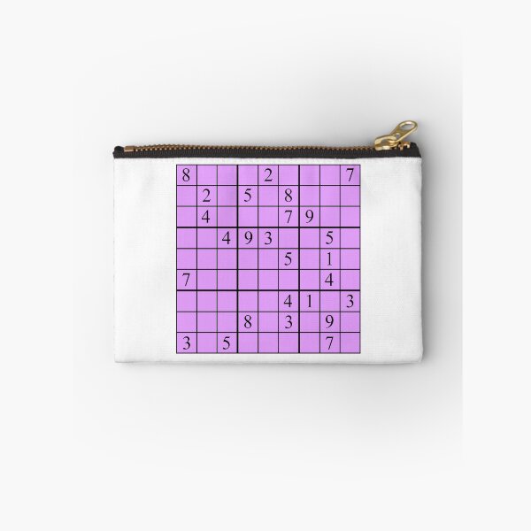 Item preview, Sudoku (purple) designed and sold by Samboid.